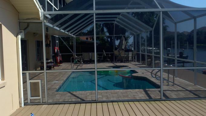 Enclosed pool